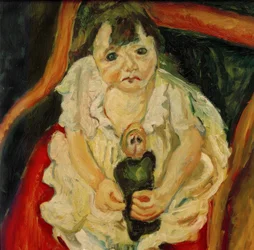 Ch. Soutine, Kleines Mädchen mit Puppe